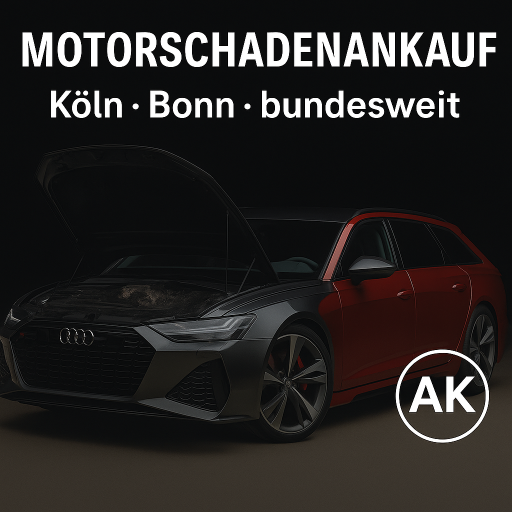 Motorschaden Ankauf – Köln, Bonn, NRW & bundesweit